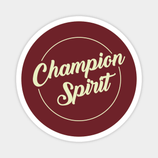 Champion Spirit Magnet